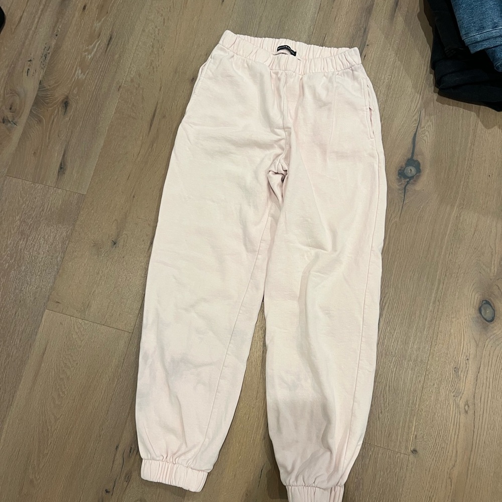 Brandy light pink sweatpants